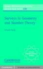 Image for Surveys in Geometry and Number Theory: Reports on Contemporary Russian Mathematics