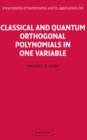 Image for Classical and Quantum Orthogonal Polynomials in One Variable
