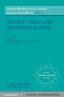 Image for Number Theory and Dynamical Systems