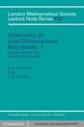 Image for Geometry of Low-Dimensional Manifolds: Volume 1