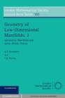Image for Geometry of Low-Dimensional Manifolds: Volume 2: Symplectic Manifolds and Jones-Witten Theory