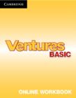 Image for Ventures Basic Access Card for Online Workbook (Standalone for Students)