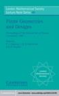 Image for Finite Geometries and Designs: Proceedings of the Second Isle of Thorns Conference 1980