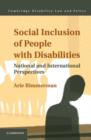 Image for Social Inclusion of People with Disabilities: National and International Perspectives