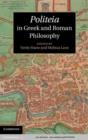 Image for Politeia in Greek and Roman Philosophy