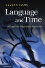 Image for Language and Time: A Cognitive Linguistics Approach