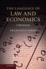 Image for Language of Law and Economics: A Dictionary