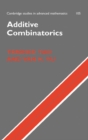 Image for Additive Combinatorics