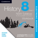 Image for History NSW Syllabus for the Australian Curriculum Year 8 Stage 4 Workbook Digital (Card)