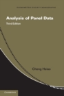 Image for Analysis of panel data : 54