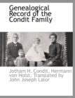 Image for Genealogical Record of the Condit Family