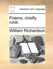 Image for Poems, chiefly rural.