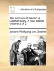 Image for The Sorrows of Werter : A German Story. a New Edition. Volume 2 of 2