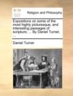 Image for Expositions on Some of the Most Highly Picturesque, and Interesting Passages of Scripture; ... by Daniel Turner, ...