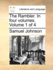 Image for The Rambler. in Four Volumes. Volume 1 of 4