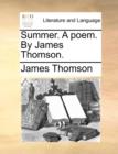 Image for Summer. a Poem. by James Thomson.