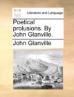 Image for Poetical Prolusions. by John Glanville.