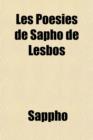 Image for Les Poesies de Sapho de Lesbos