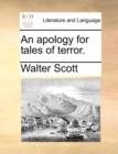 Image for An Apology for Tales of Terror.