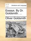 Image for Essays. by Dr. Goldsmith. ...
