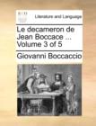 Image for Le Decameron de Jean Boccace ... Volume 3 of 5