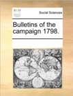 Image for Bulletins of the Campaign 1798.