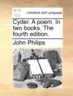 Image for Cyder. A poem. In two books. The fourth edition.