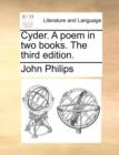 Image for Cyder. A poem in two books. The third edition.