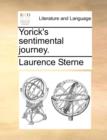 Image for Yorick&#39;s sentimental journey.