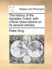 Image for The History of the Apostles Creed