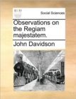 Image for Observations on the Regiam Majestatem.