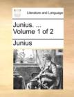 Image for Junius. ... Volume 1 of 2