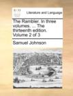 Image for The Rambler. In three volumes. ... The thirteenth edition. Volume 2 of 3