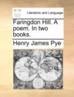 Image for Faringdon Hill. A poem. In two books.