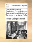 Image for The adventures of Ferdinand Count Fathom. By the author of Roderick Random. ...  Volume 2 of 4