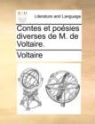 Image for Contes Et Posies Diverses de M. de Voltaire.