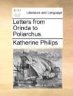 Image for Letters from Orinda to Poliarchus.