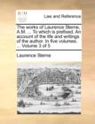 Image for The works of Laurence Sterne, A.M. ... To which is prefixed, An account of the life and writings of the author. In five volumes. ...  Volume 3 of 5