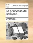 Image for La Princesse de Babilone.