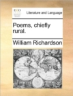 Image for Poems, chiefly rural.