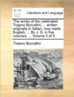 Image for The works of the celebrated Trajano Boccalini; ... written originally in Italian: now made English, ... By J. G. In five volumes. ...  Volume 3 of 5