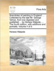 Image for Anecdotes of Painting in England