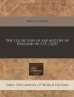 Image for The Collection of the History of England