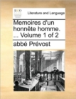 Image for Memoires d&#39;un honnete homme. ... Volume 1 of 2