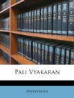 Image for Pali Vyakaran
