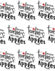 Image for BECAUSE TEACHERS CAN&#39;T LIVE ON APPLES AL