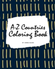 Image for A-Z Countries and Flags Coloring Book for Children (8x10 Coloring Book / Activity Book)