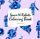 Image for Space-N-Robots Coloring Book for Kids (8.5x8.5 Coloring Book / Activity Book)