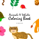 Image for Animals and Vehicles Coloring Book for Children (8.5x8.5 Coloring Book / Activity Book)