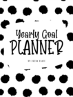 Image for Yearly Goal Planner (8x10 Hardcover Log Book / Tracker / Planner)